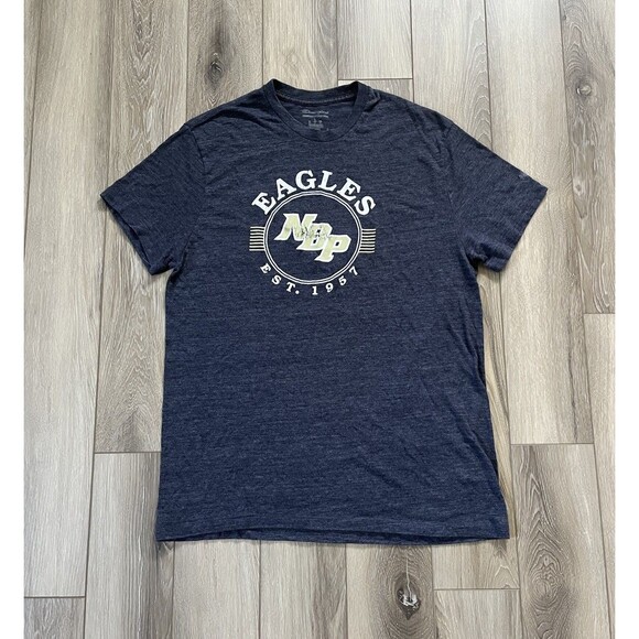 Champion Short Sleeve NBP Eagles North Broward Prep Tee Mens Large - Picture 1 of 8